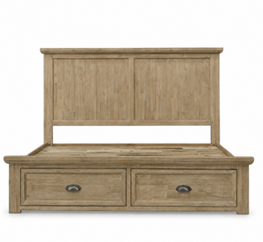 Maine Queen Bed w/Drawers